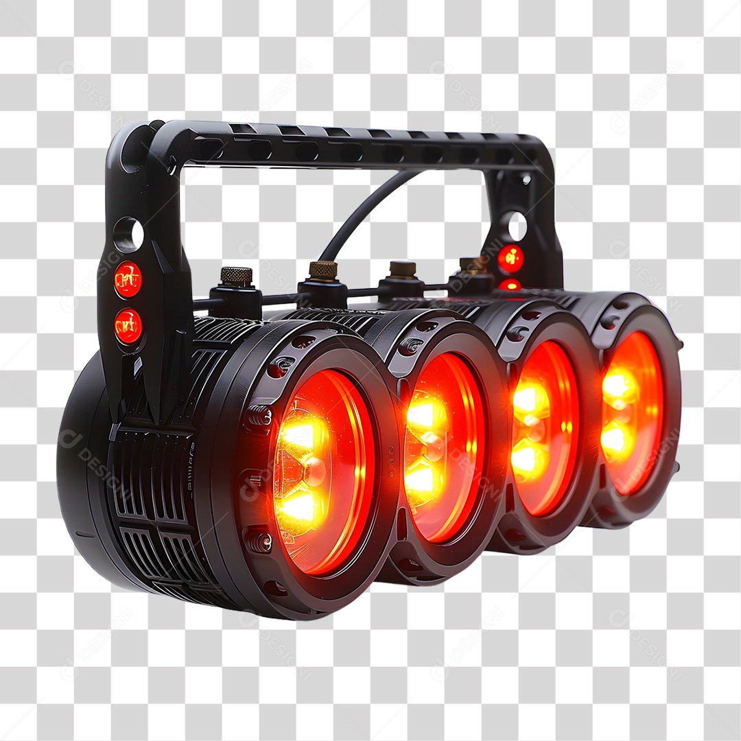 Holofote Led Luzes PNG Transparente