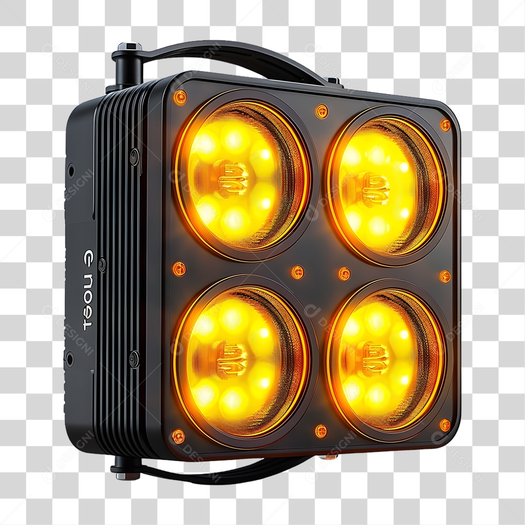 Holofote Led Luzes PNG Transparente