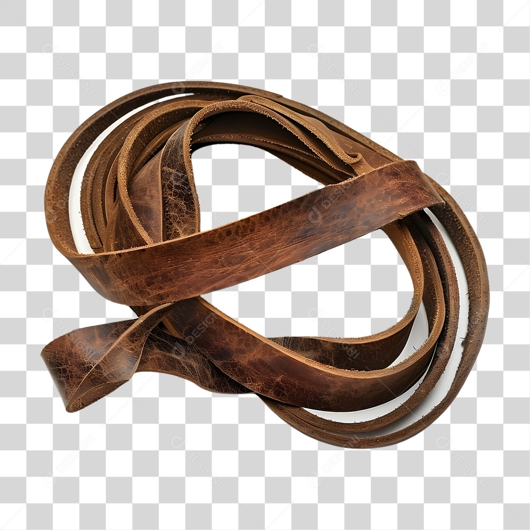 Pedaço de Couro PNG Transparente