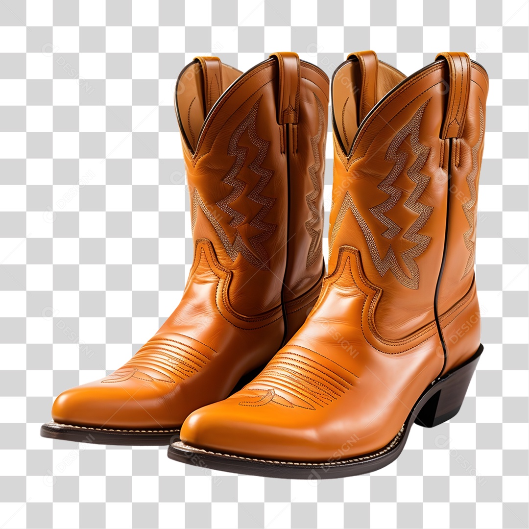 Botas de Cowboy PNG Transparente