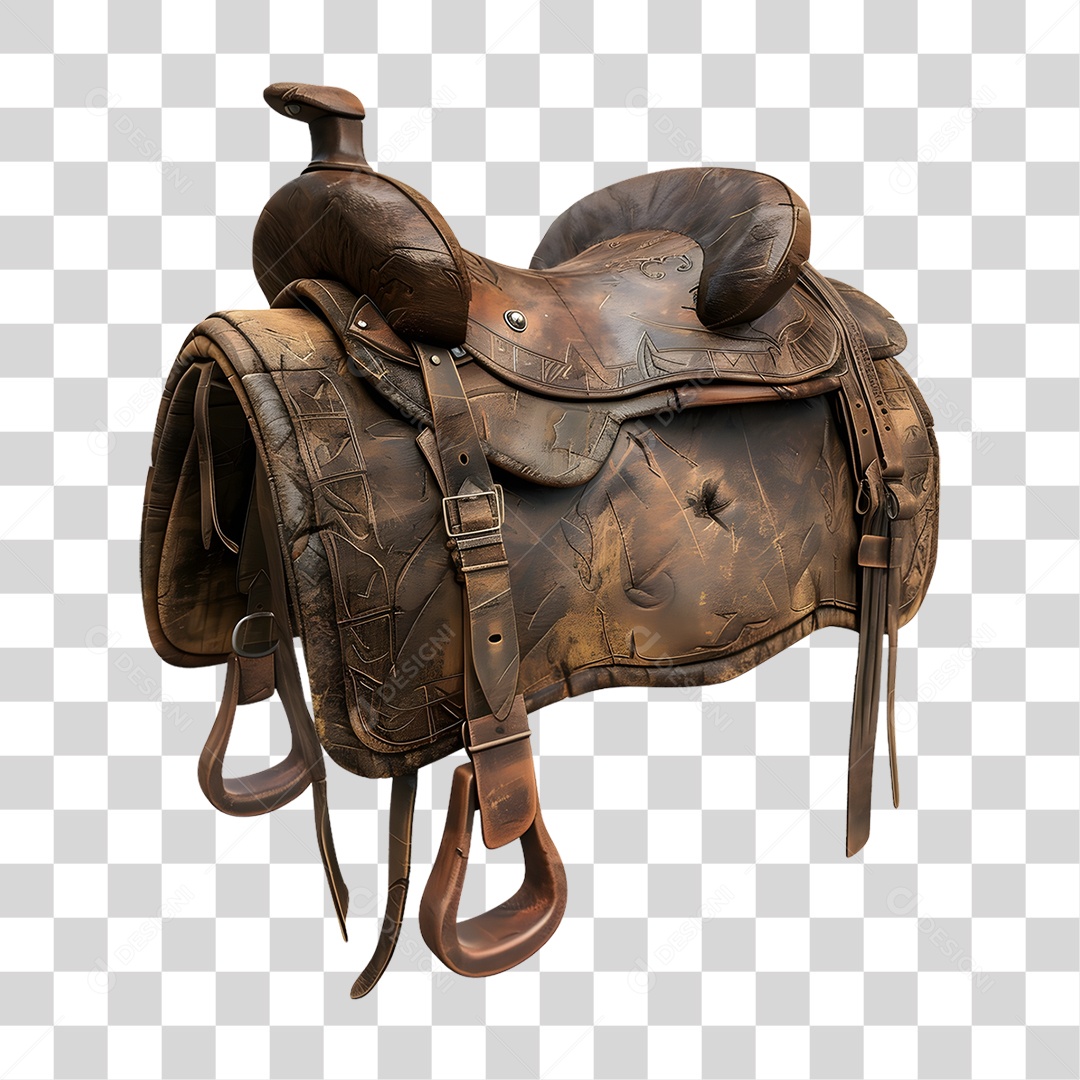 Sela de Cavalo PNG Transparente