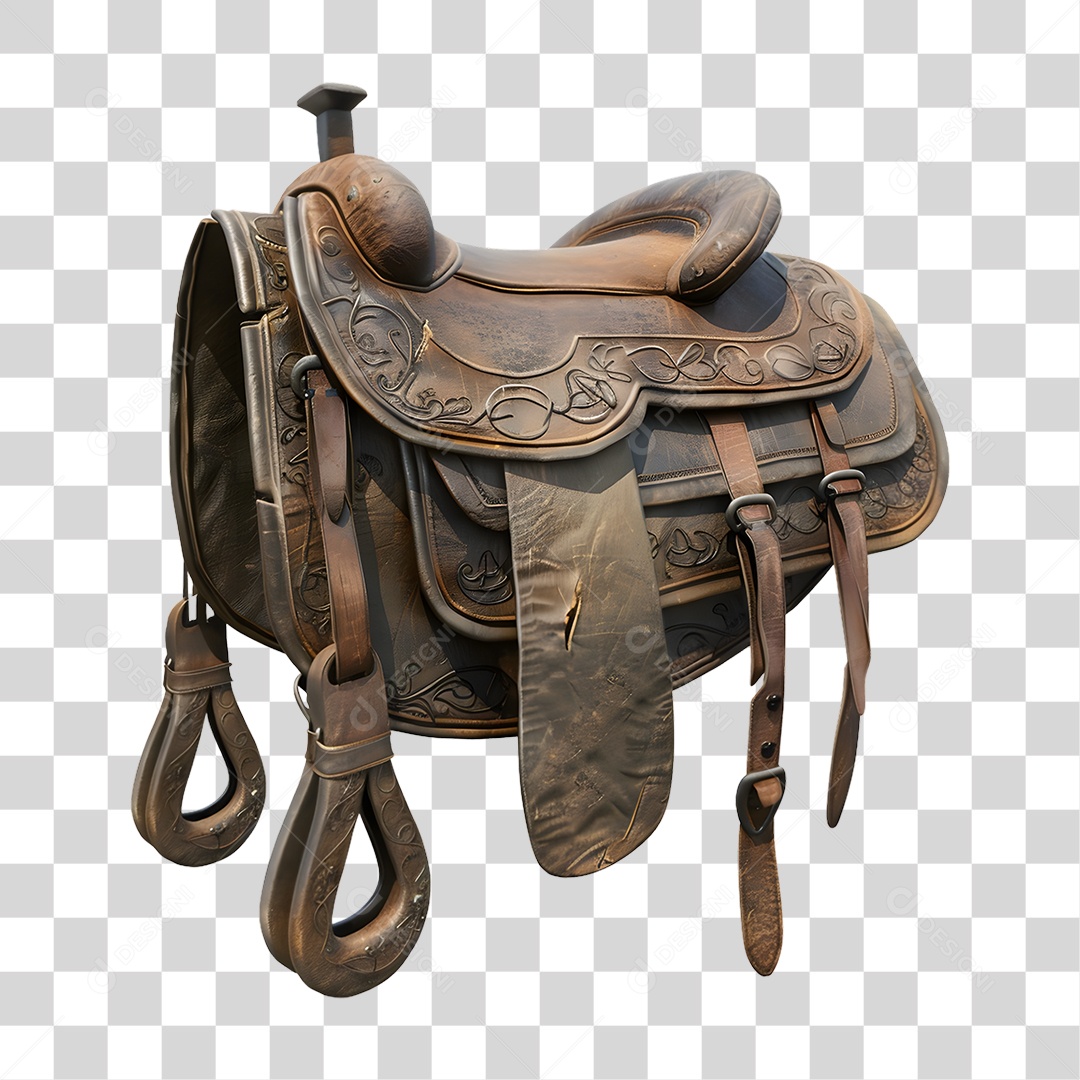 Sela de Cavalo PNG Transparente