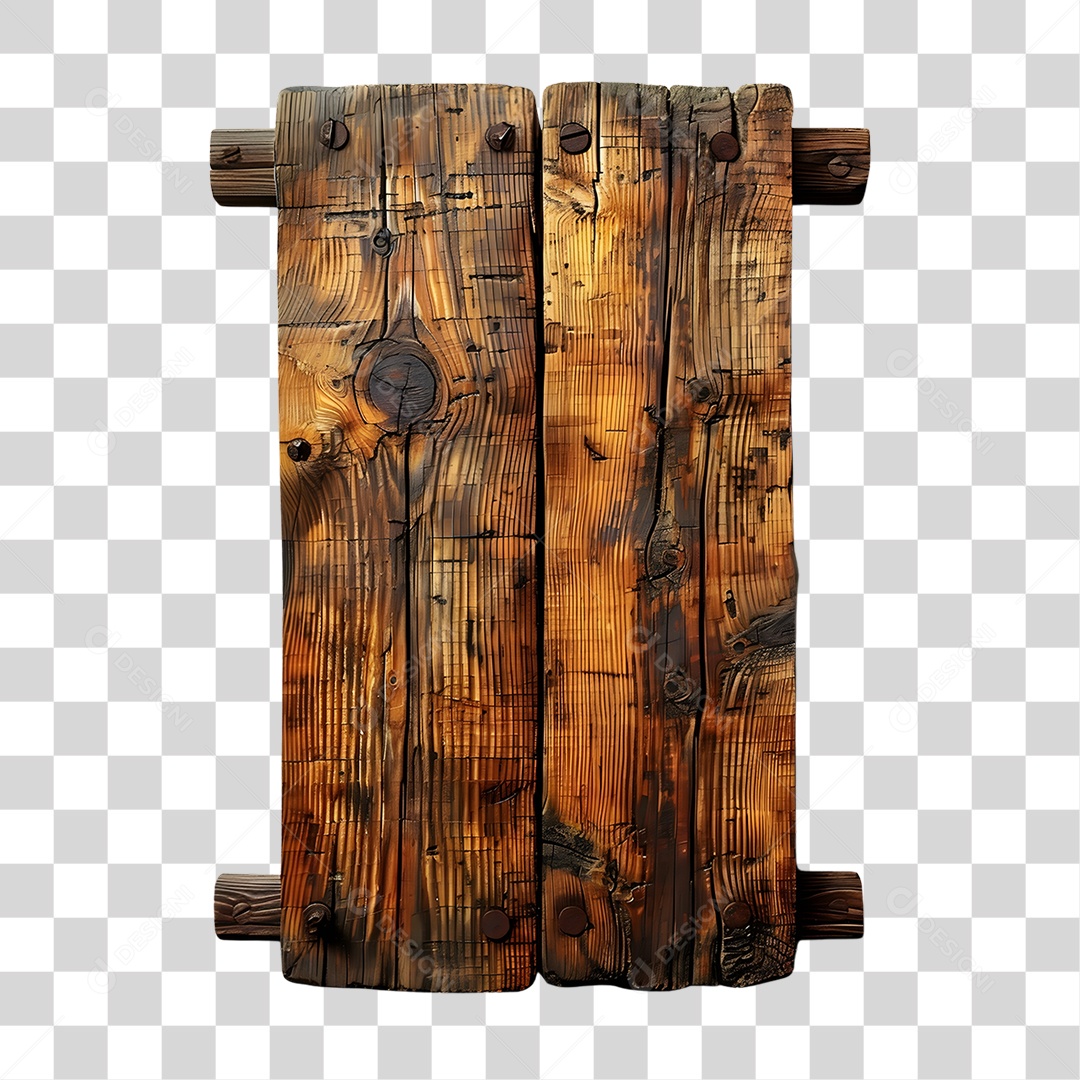 Transparent PNG Wooden Board