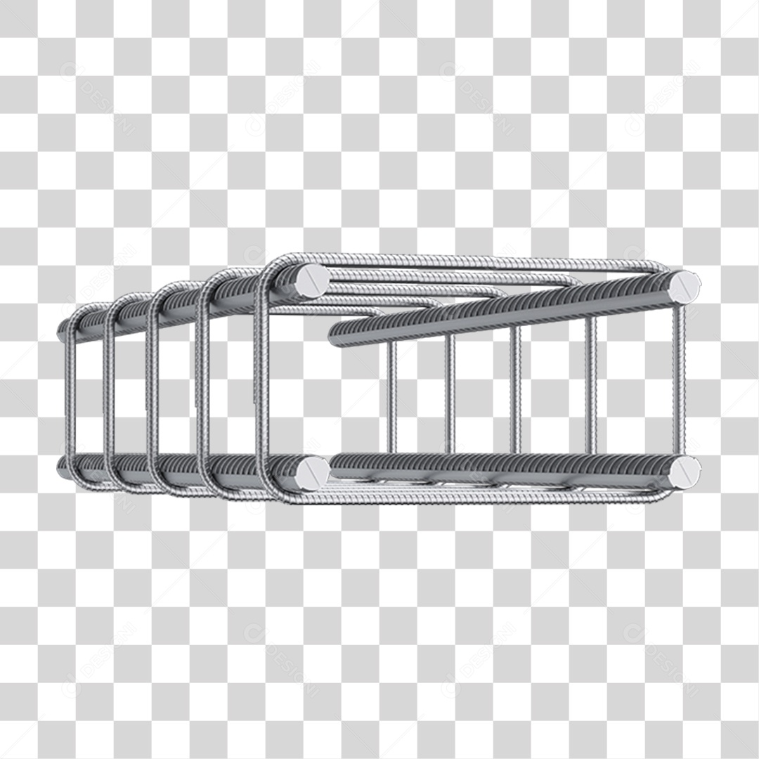 Pilar Coluna Ferragem Armada PNG Transparente