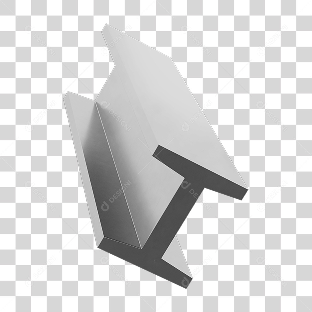 Viga de Construção Metálica PNG Transparente