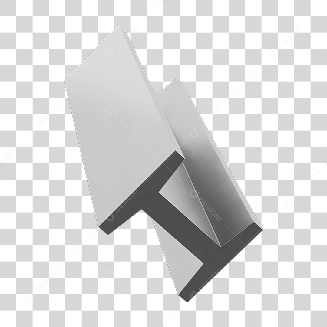 Viga de Construção Metálica PNG Transparente