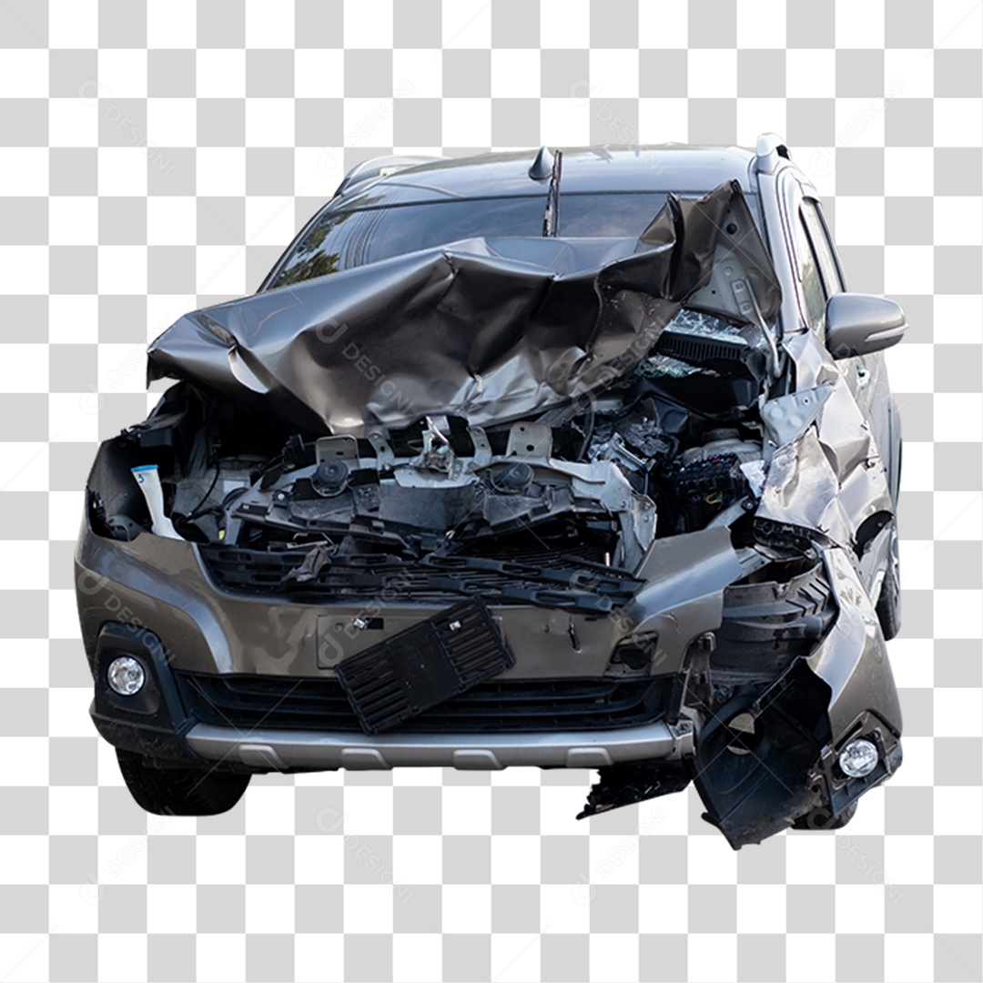 Carros Batidos Funilaria PNG Transparente