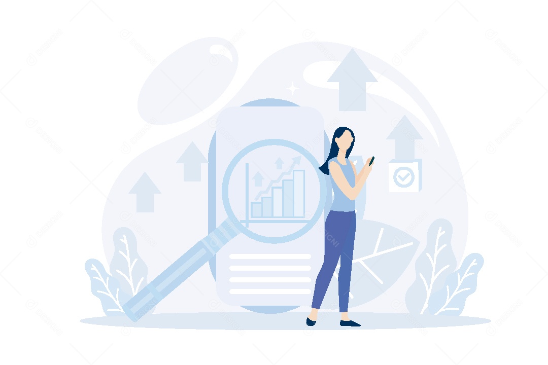 Conceito de Gestão de Negócios Vetor EPS