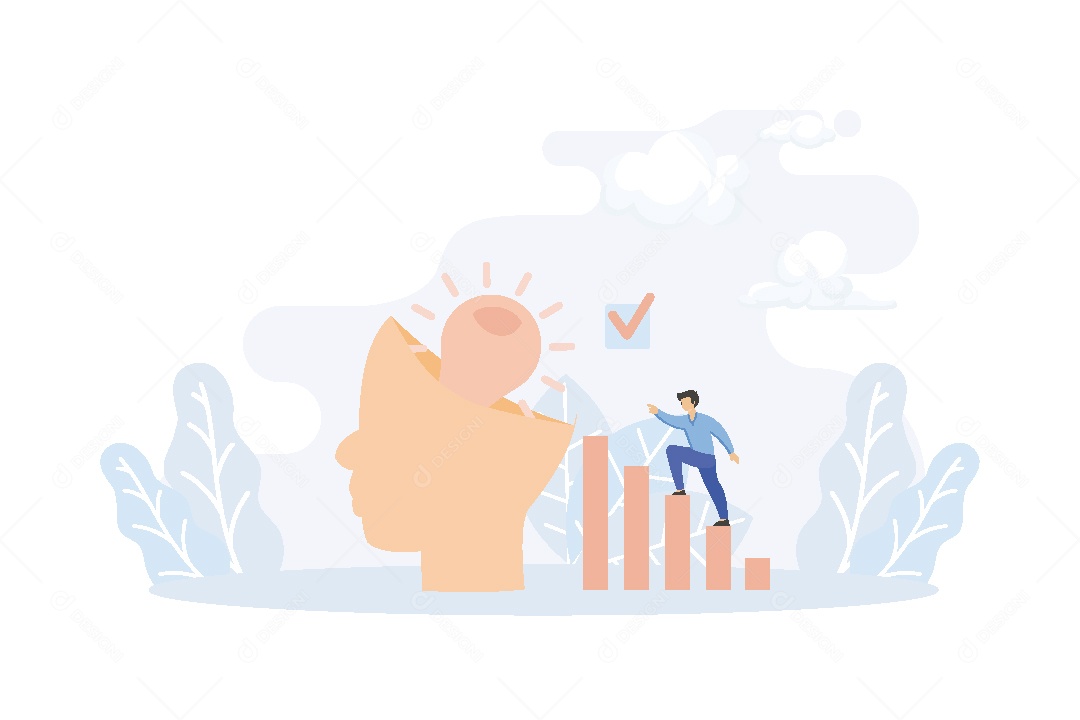 Conceito de Gestão Ideias Vetor EPS