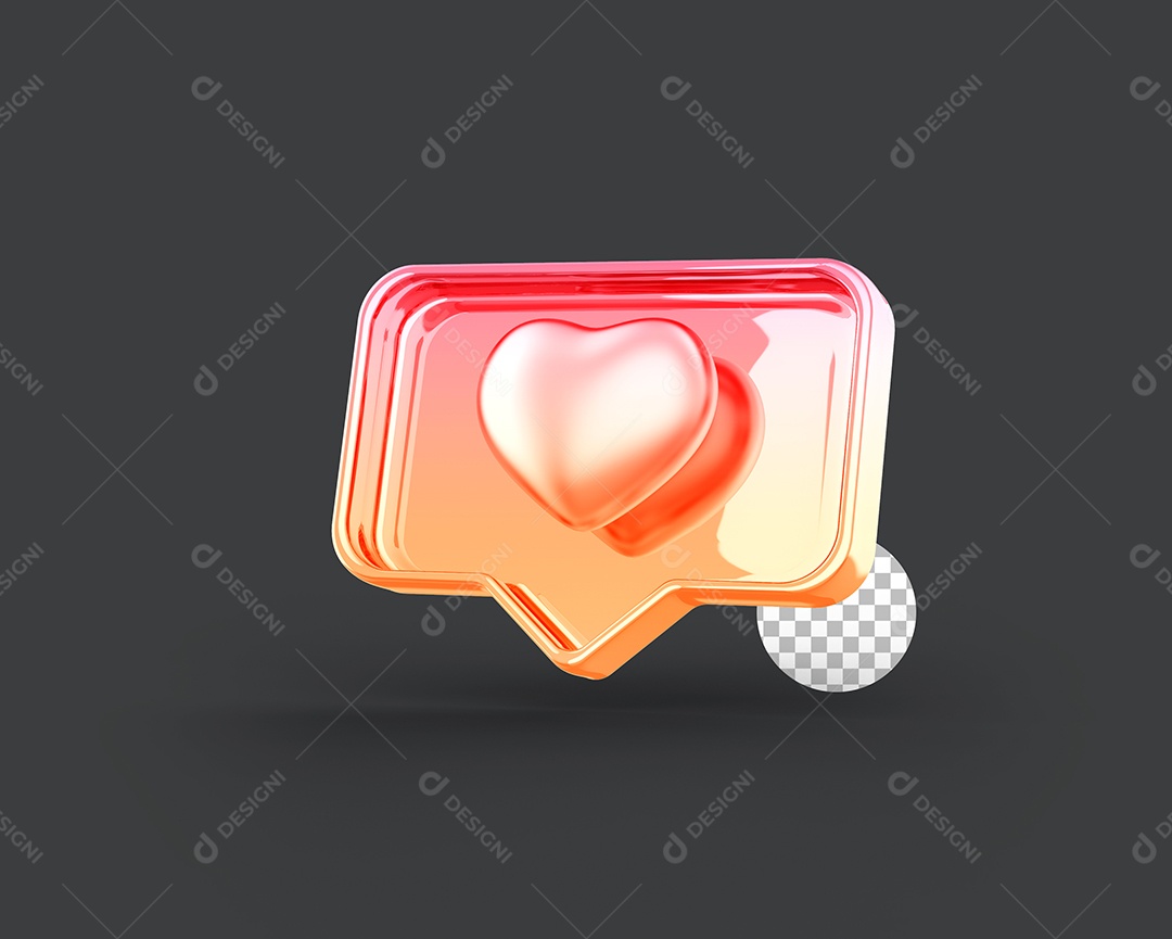 Emoji 3D Amei LIke PSD