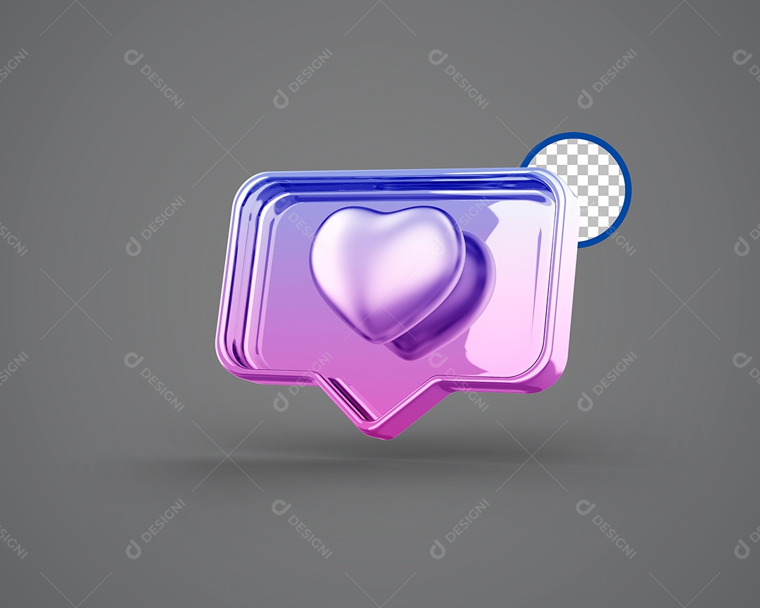 Emoji 3D Amei LIke PSD