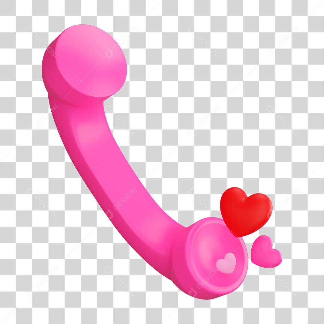 Chamada do Amor PNG Transparente