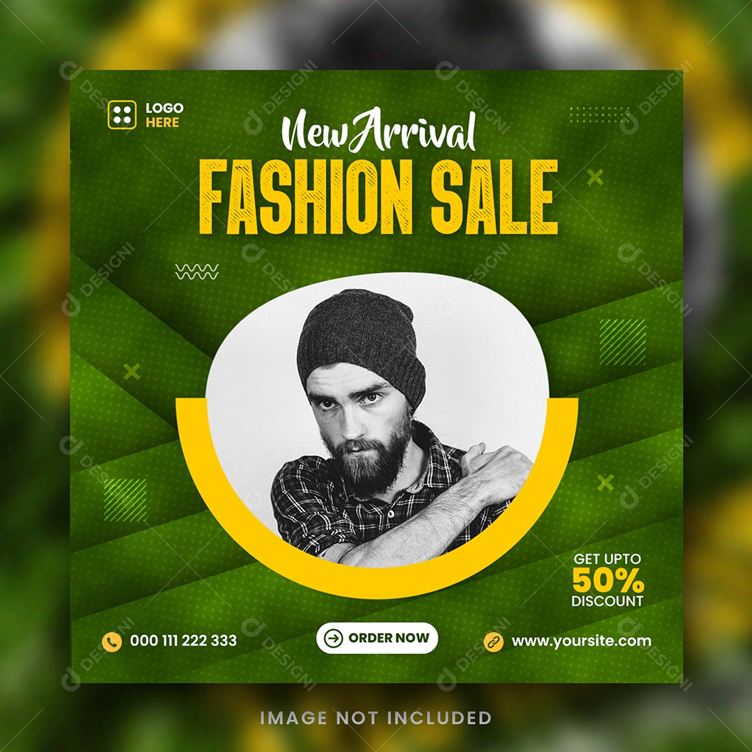 Loja de Roupas Especial Social Media PSD Editável