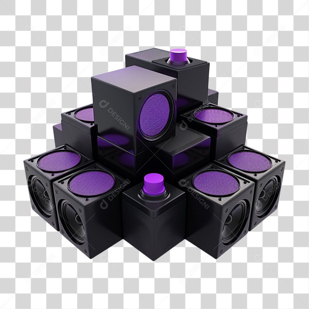 Caixa de Som Músicas Alto-falantes PNG Transparente