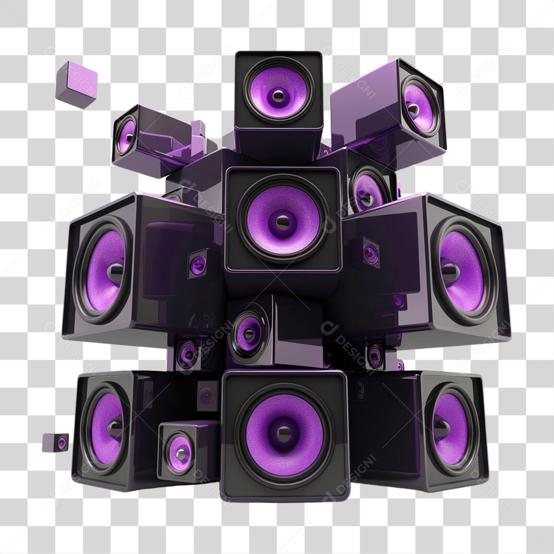 Caixa de Som Músicas Alto-falantes PNG Transparente