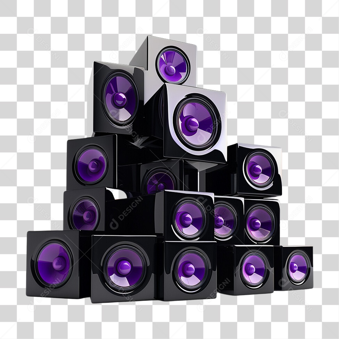 Caixa de Som Músicas Alto-falantes PNG Transparente
