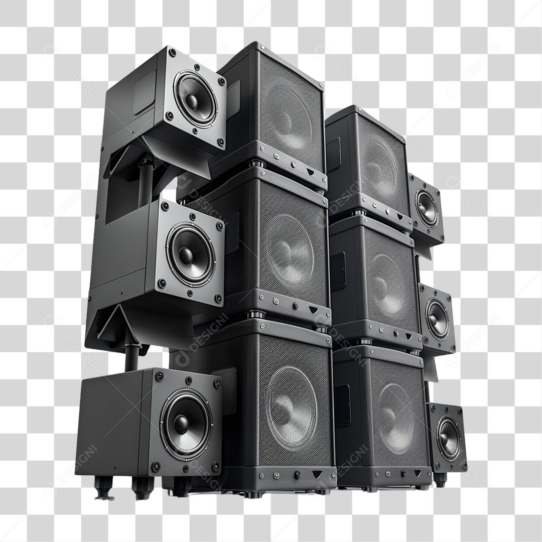 Caixa de Som Músicas Alto-falantes PNG Transparente