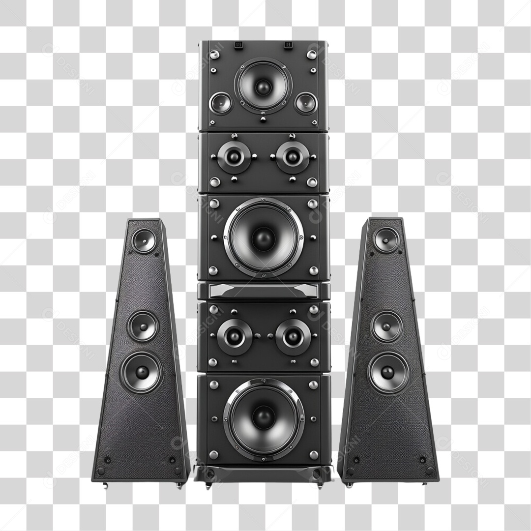 Caixa de Som Músicas Alto-falantes PNG Transparente