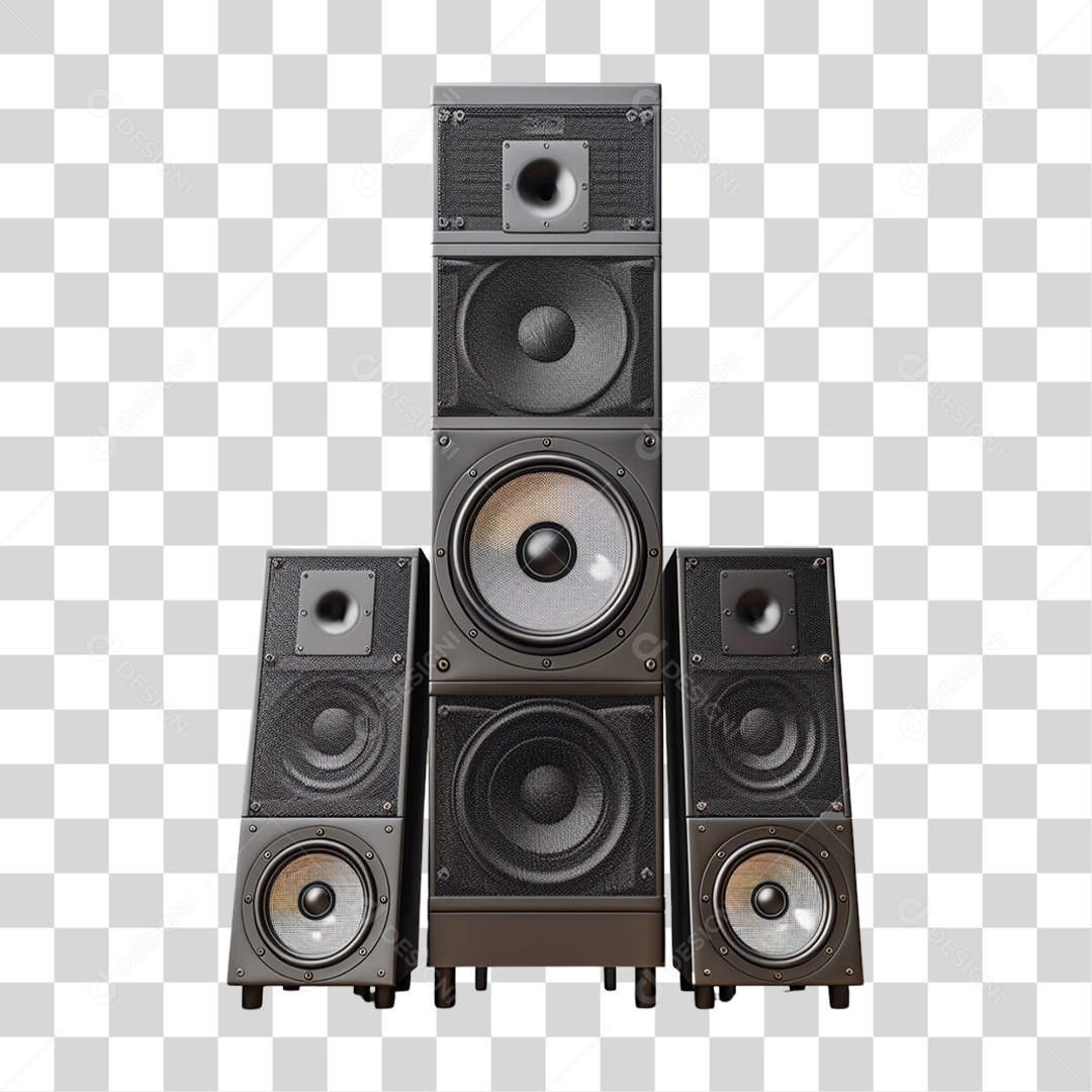 Caixa de Som Músicas Alto-falantes PNG Transparente