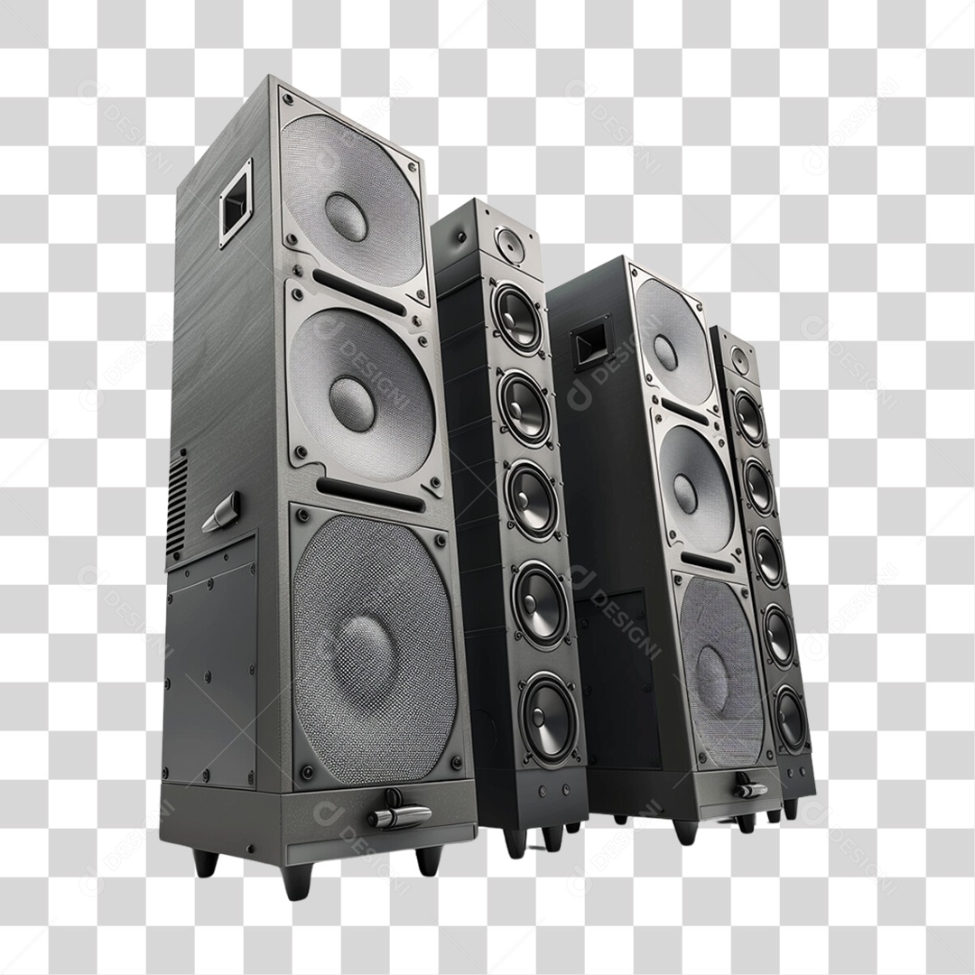 Caixa de Som Músicas Alto-falantes PNG Transparente