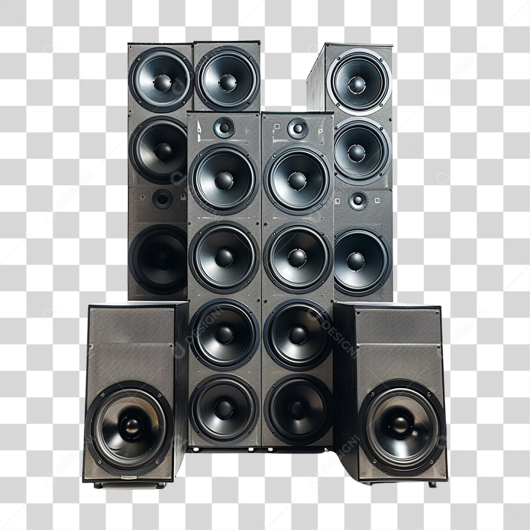 Caixa de Som Músicas Alto-falantes PNG Transparente