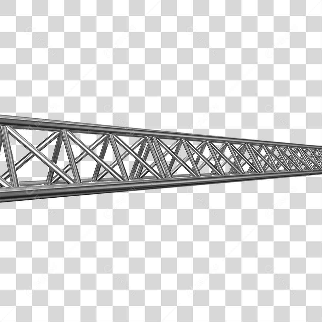 Estrutura de Ferro Metal PNG Transparente