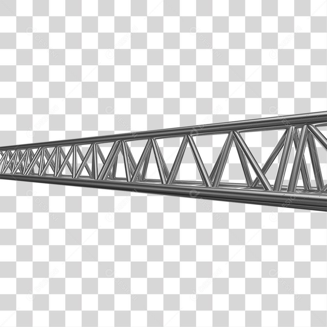 Estrutura de Ferro Metal PNG Transparente