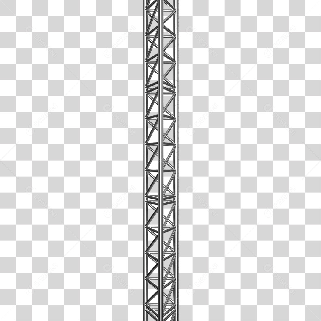 Estrutura de Ferro Metal PNG Transparente