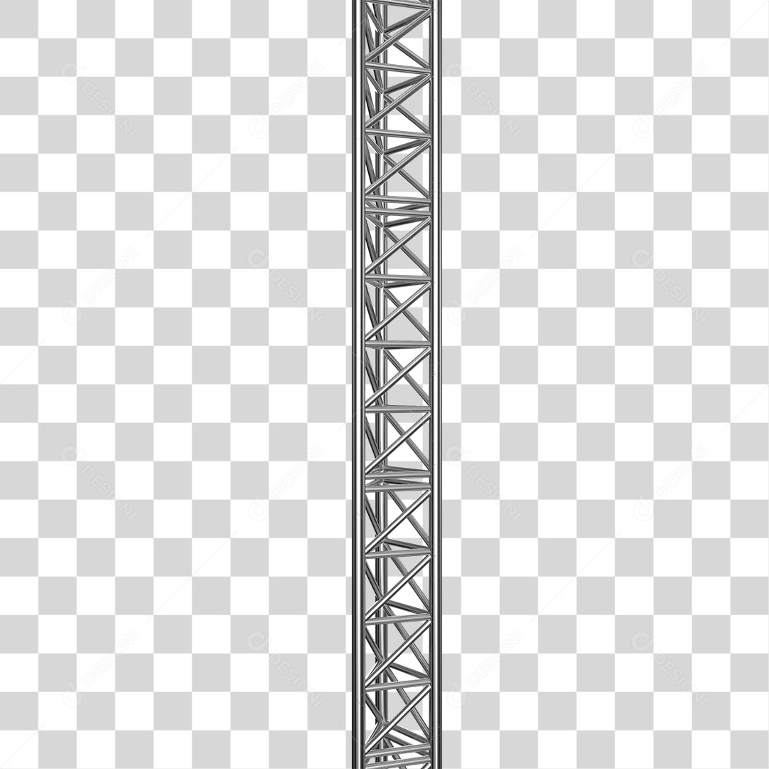 Estrutura de Ferro Metal PNG Transparente