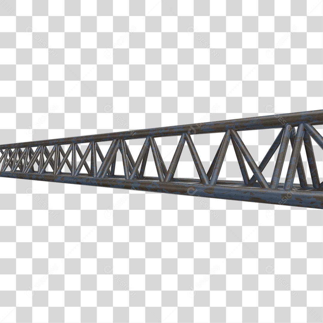 Estrutura de Ferro Metal PNG Transparente