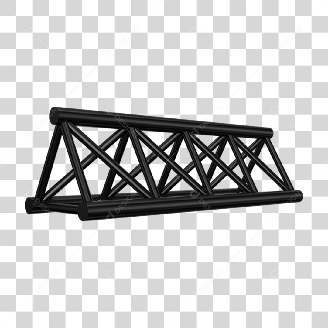 Estrutura de Ferro Metal PNG Transparente