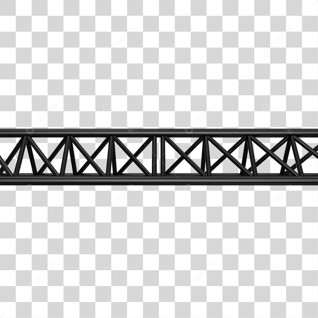 Estrutura de Ferro Metal PNG Transparente