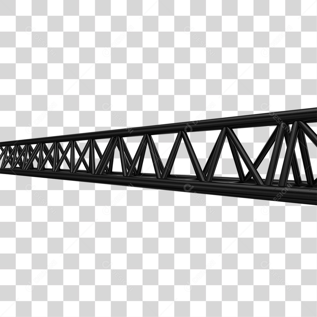 Estrutura de Ferro Metal PNG Transparente