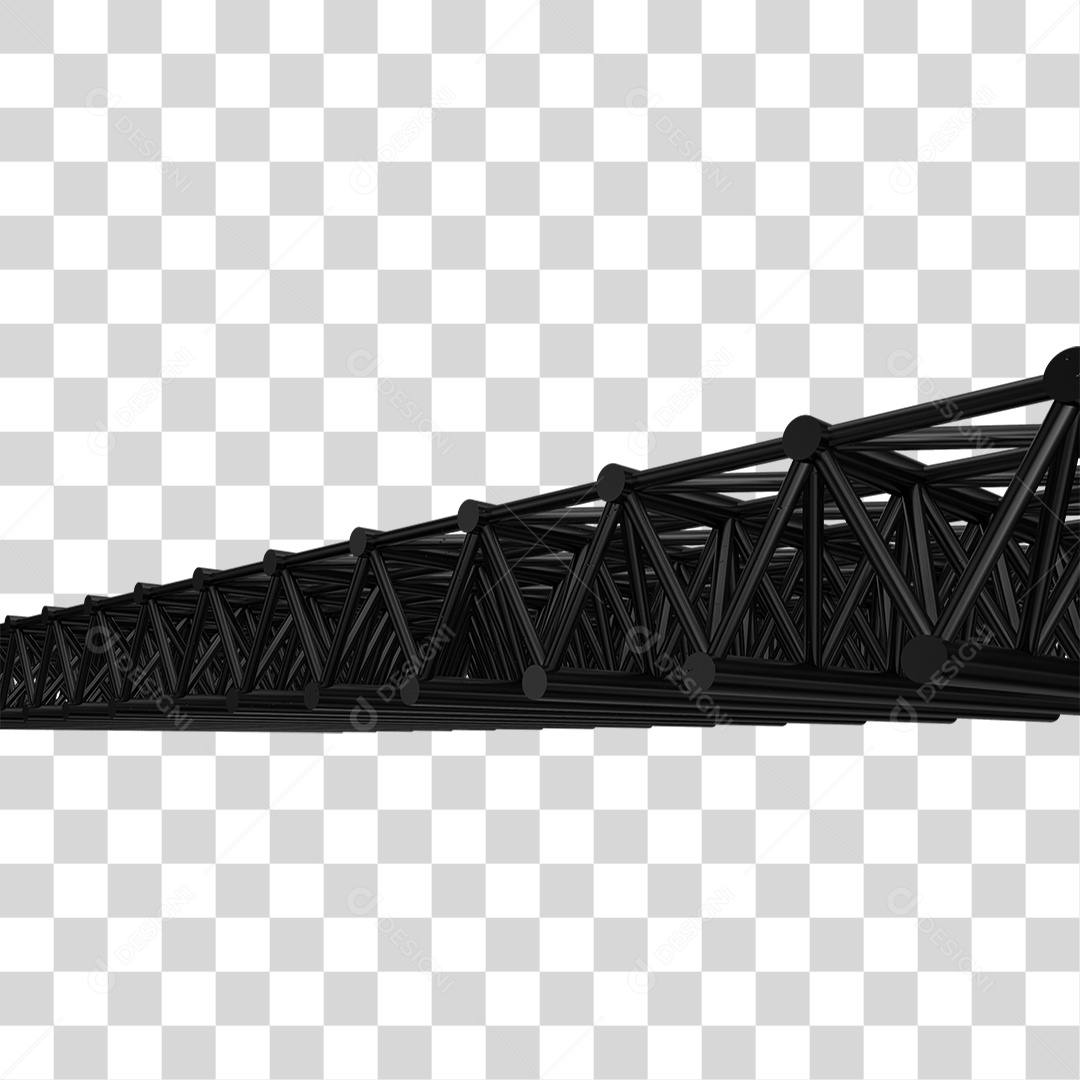 Estrutura de Ferro Metal PNG Transparente
