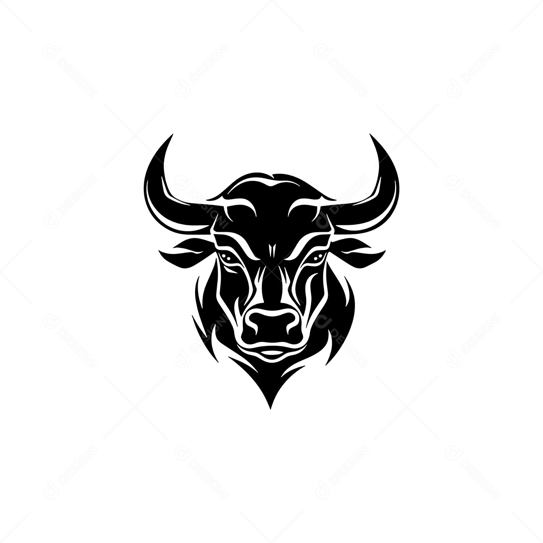 Ícone de Touro Ilustração Vetor EPS