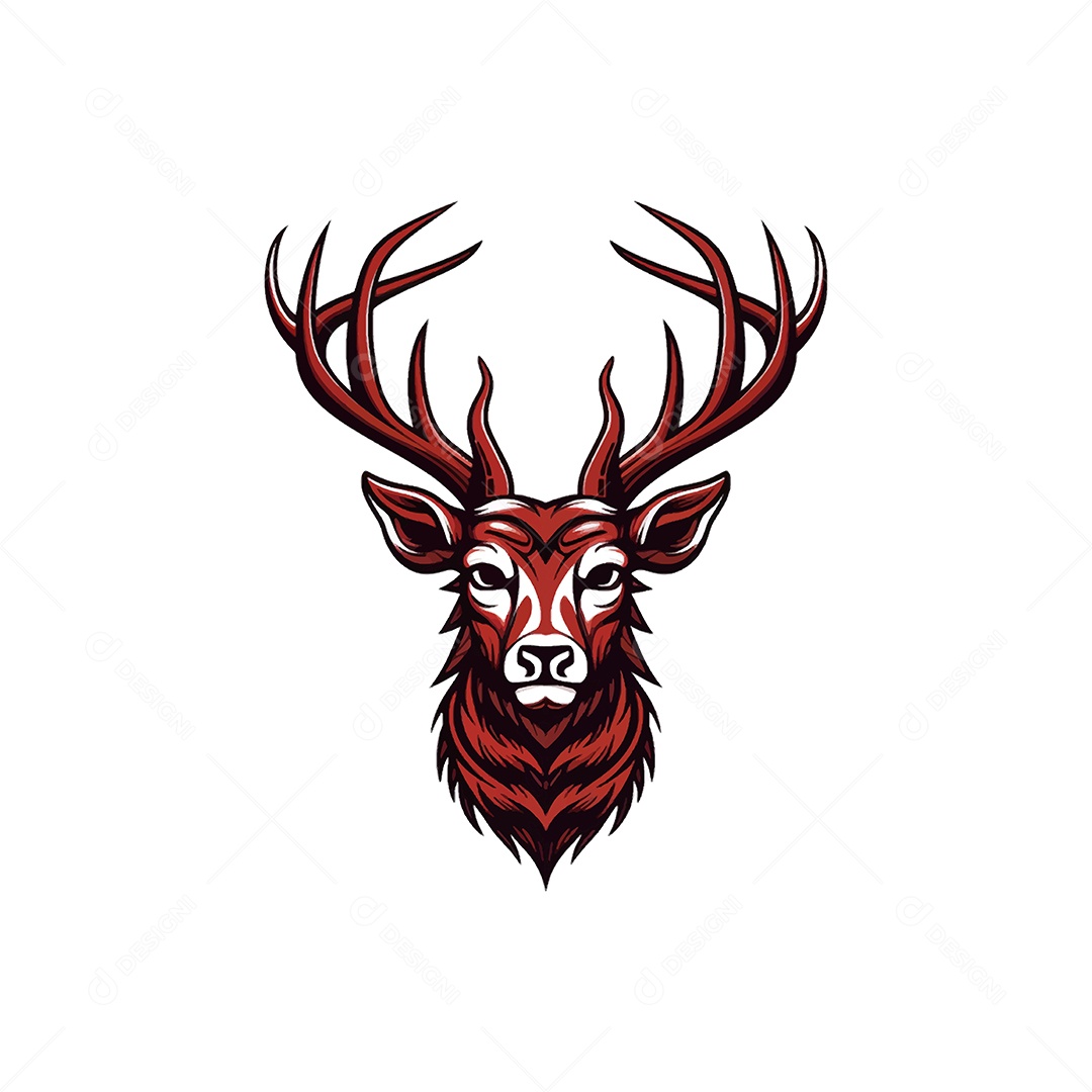 Ícone de Cervo Ilustração Vetor EPS