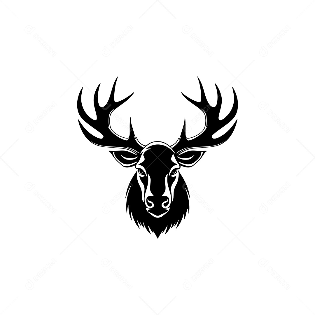 Alce Ilustração Vetor EPS