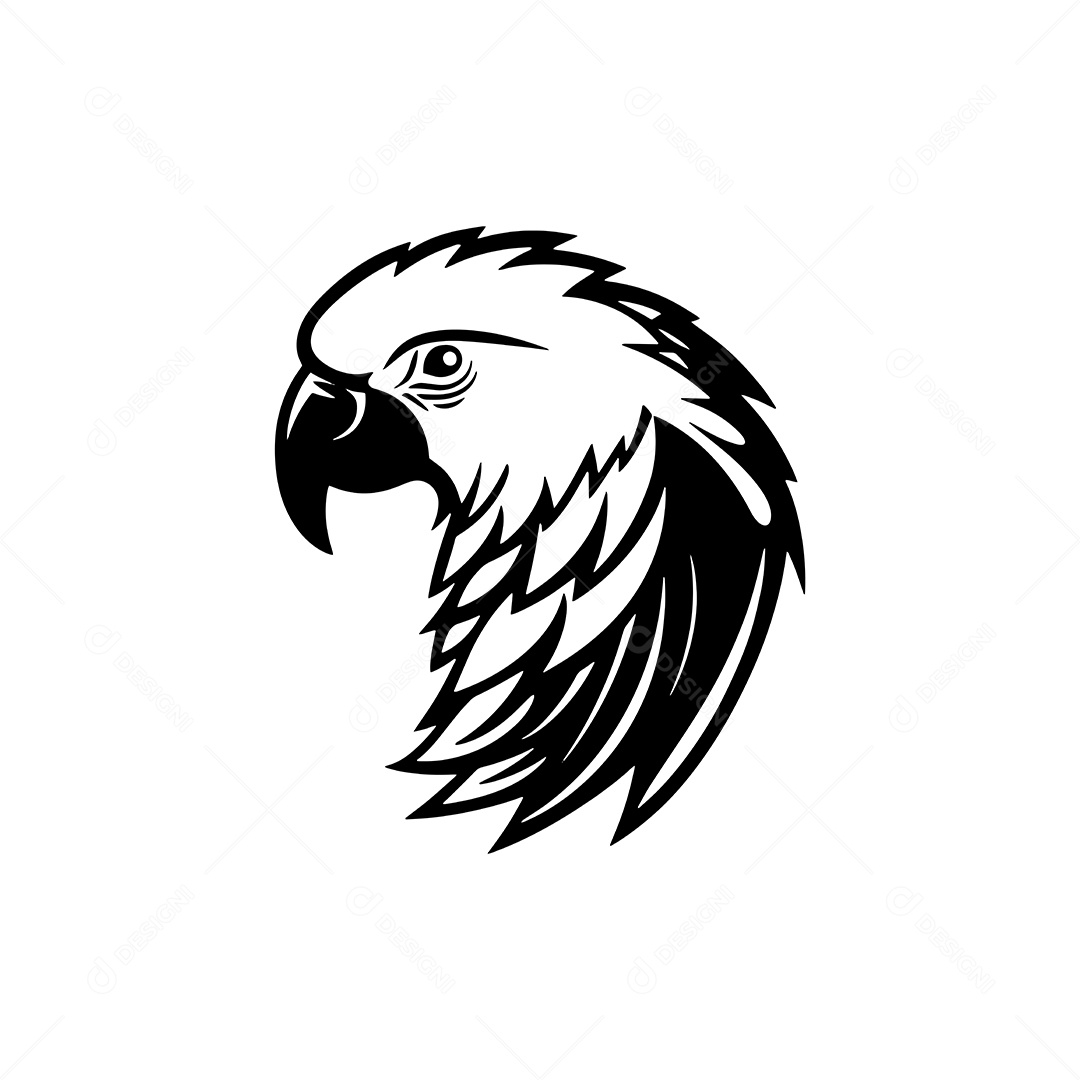 Ícone de Pássaro Ilustração Vetor EPS