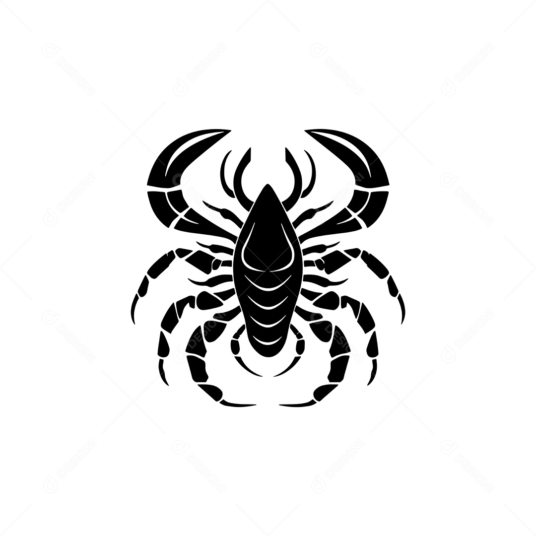Escorpião Ilustração Vetor EPS