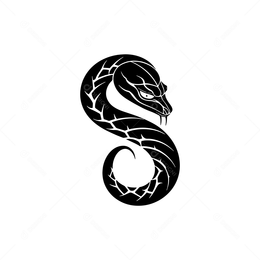 Cobra Ilustração Vetor EPS