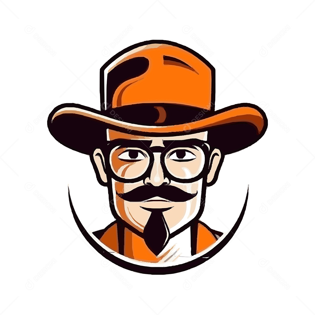 Ícone de Garçom Ilustração Vetor EPS