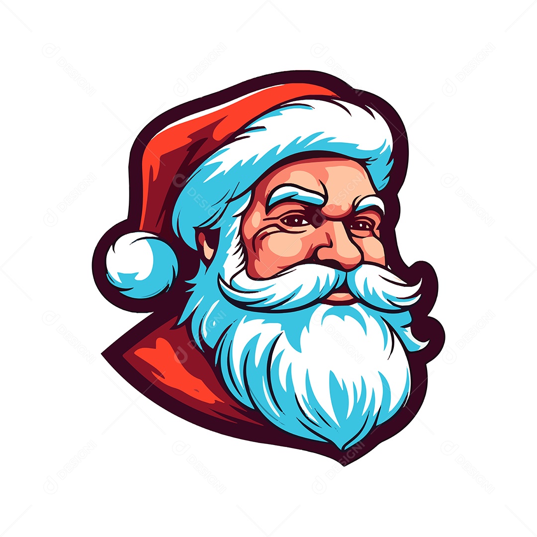 Papel Noel Ilustração Vetor EPS