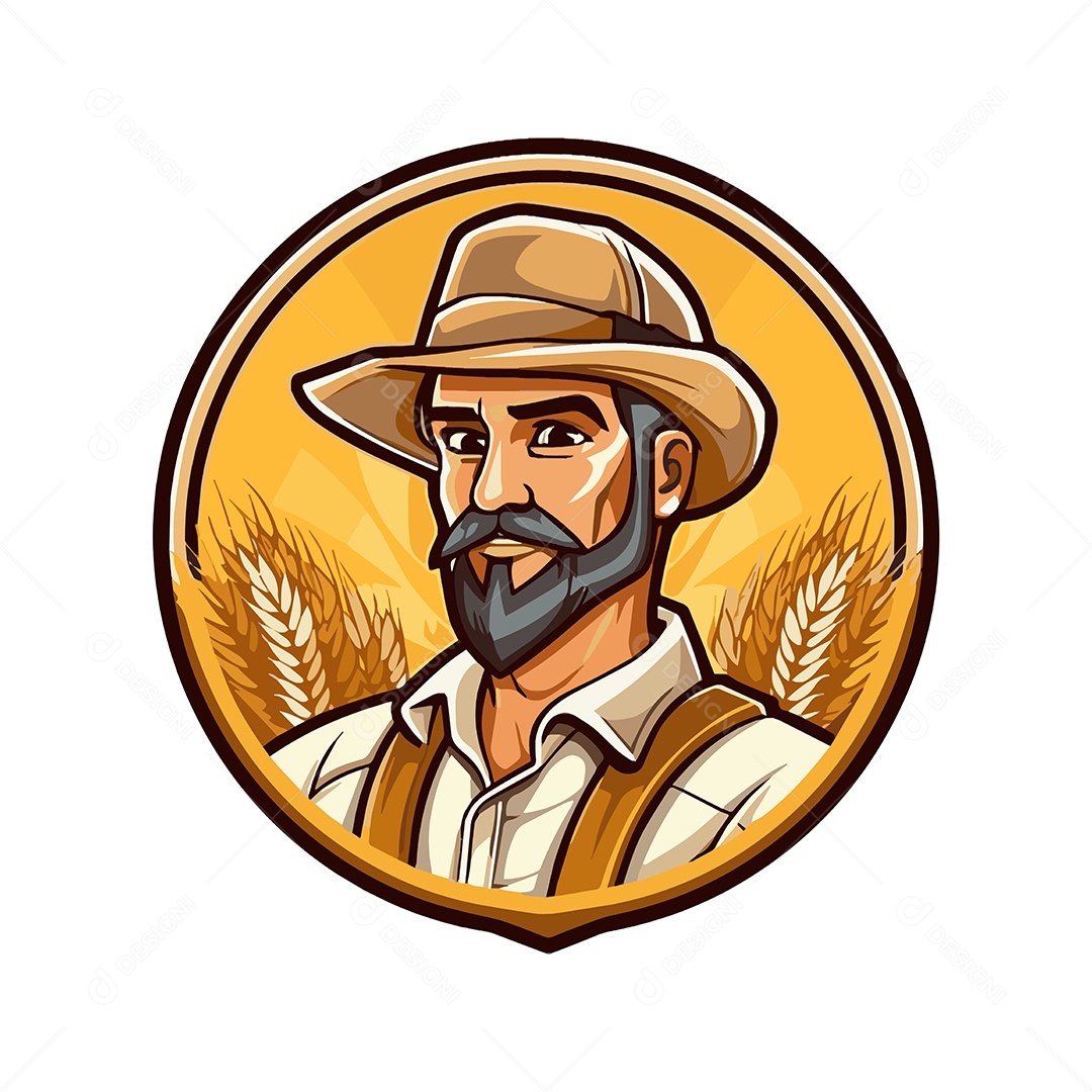 Homem Trabalhador Ilustração Vetor EPS