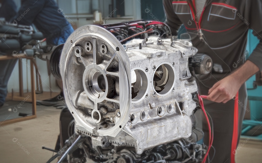 Peça do motor do besouro