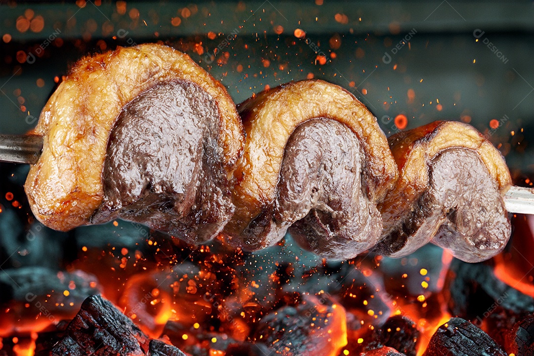 Picanha ao molho barbecue