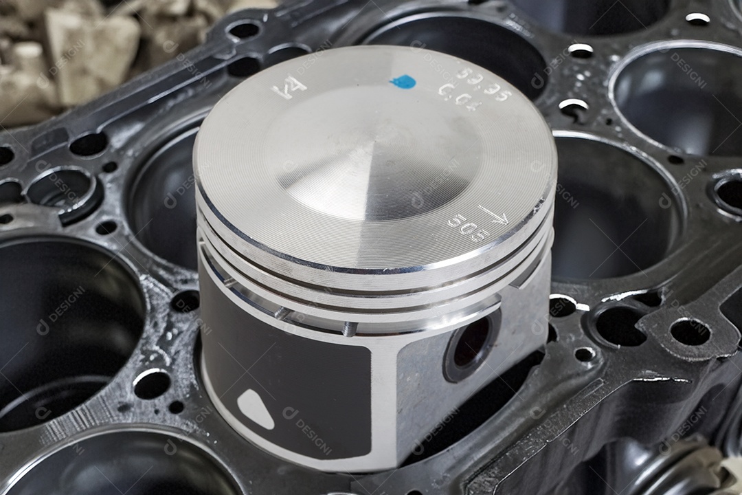 Pistão do motor pino oscilante