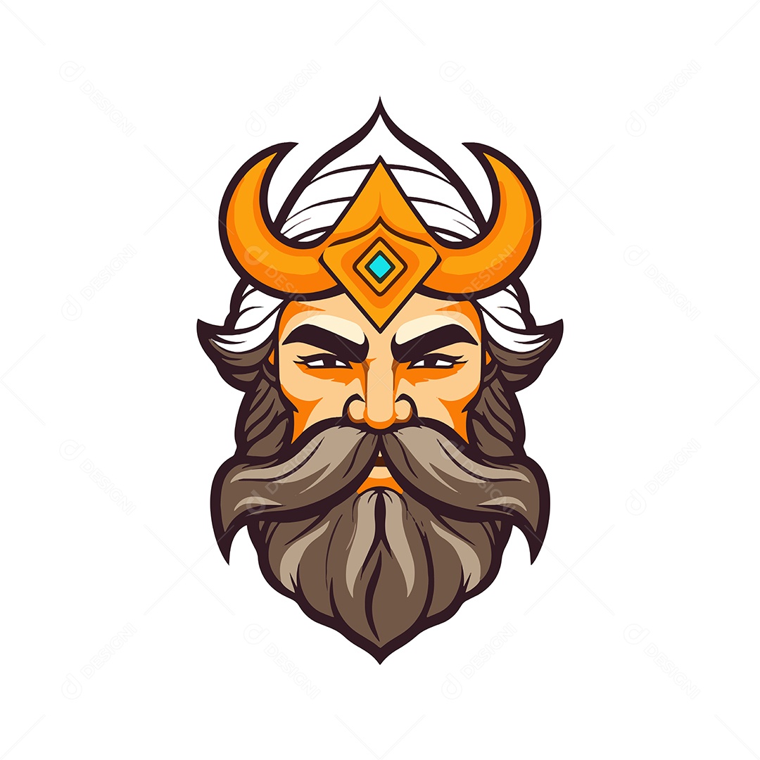 Mulher Indiana Ilustração Vetor EPS