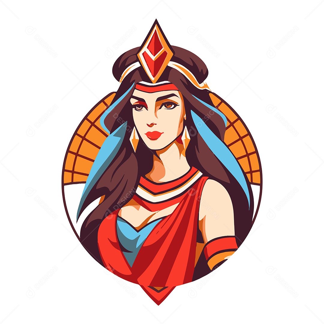 Antiga Mulher Israelita Ilustração Vetor EPS