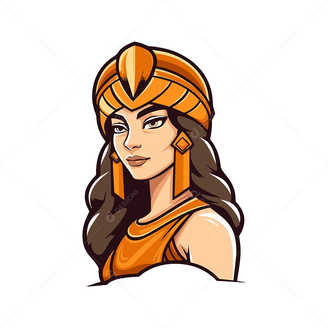 Antiga Mulher Israelita Ilustração Vetor EPS