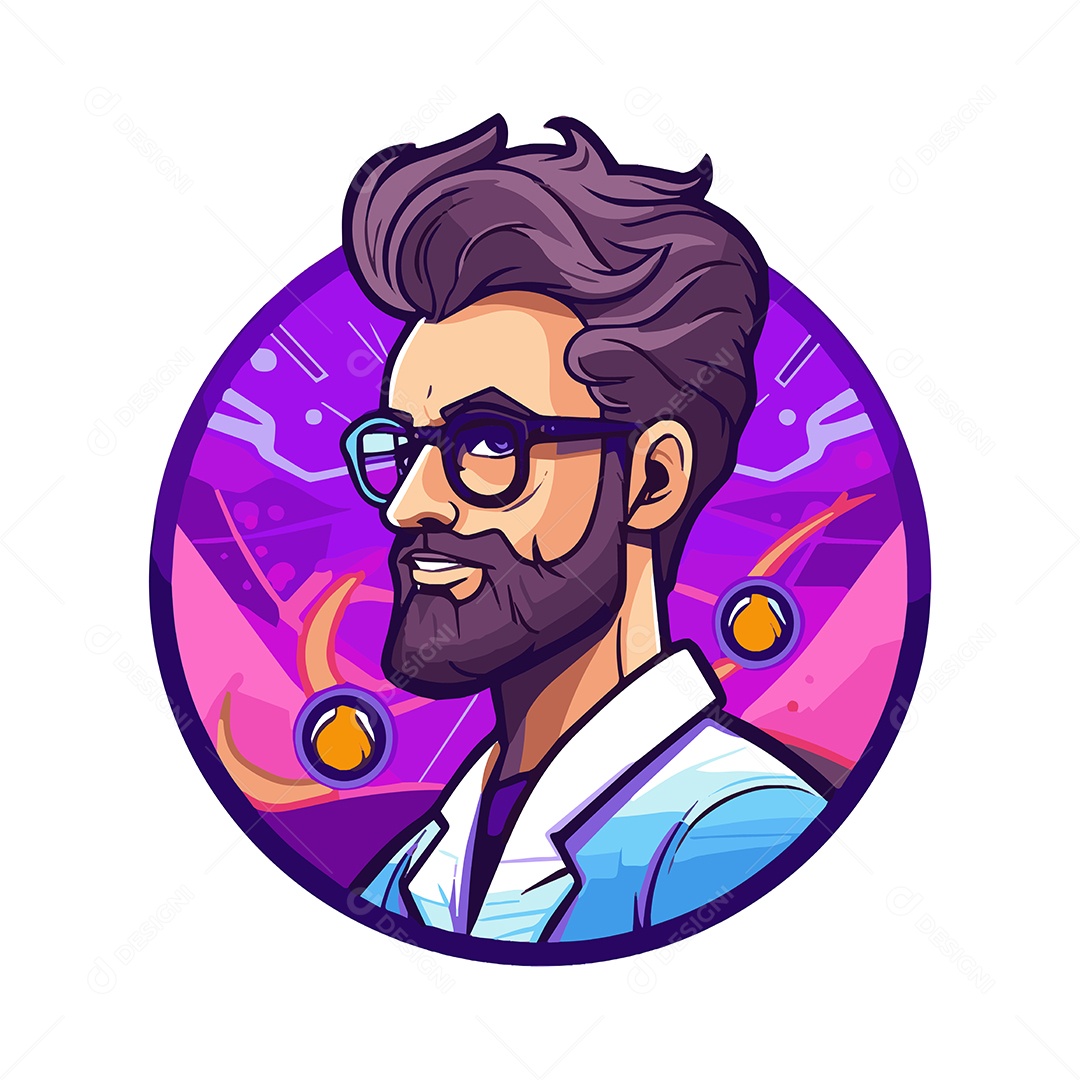 Doutor Ilustração Vetor EPS